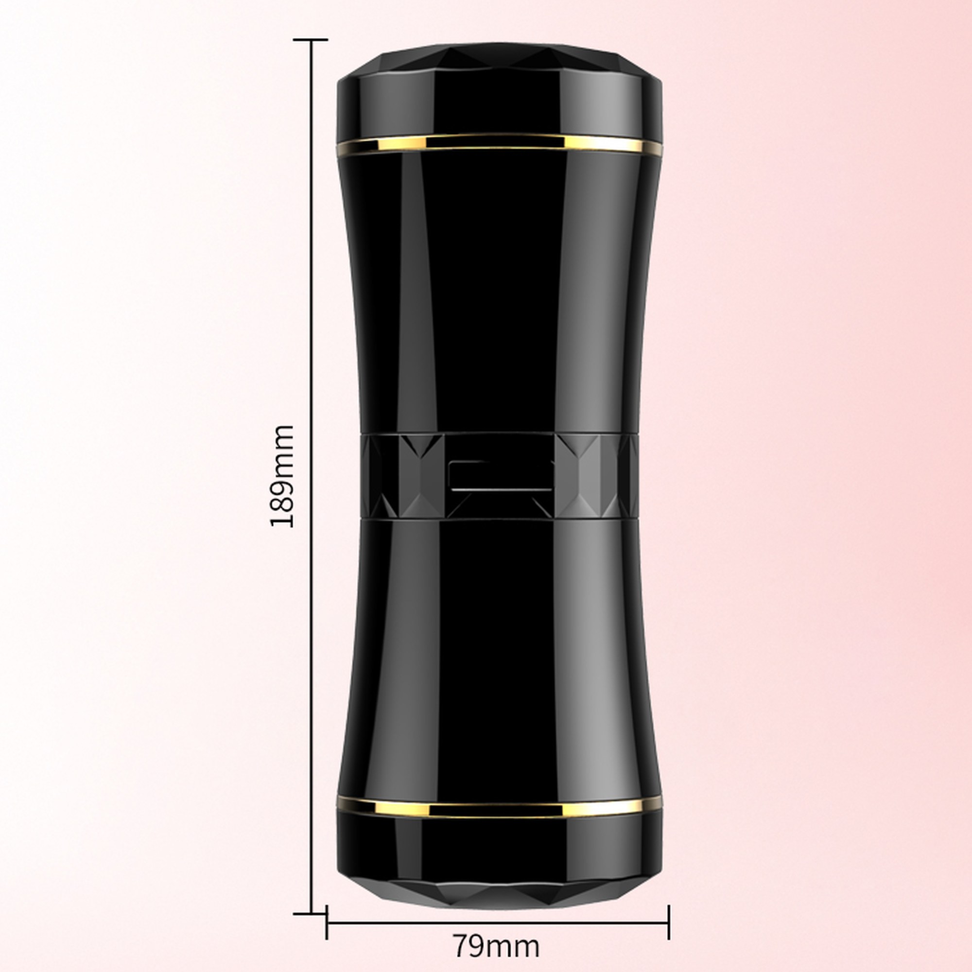 Masturbator Double Ends Cup, dimensiuni 180 mm inaltime, 70 mm diametru