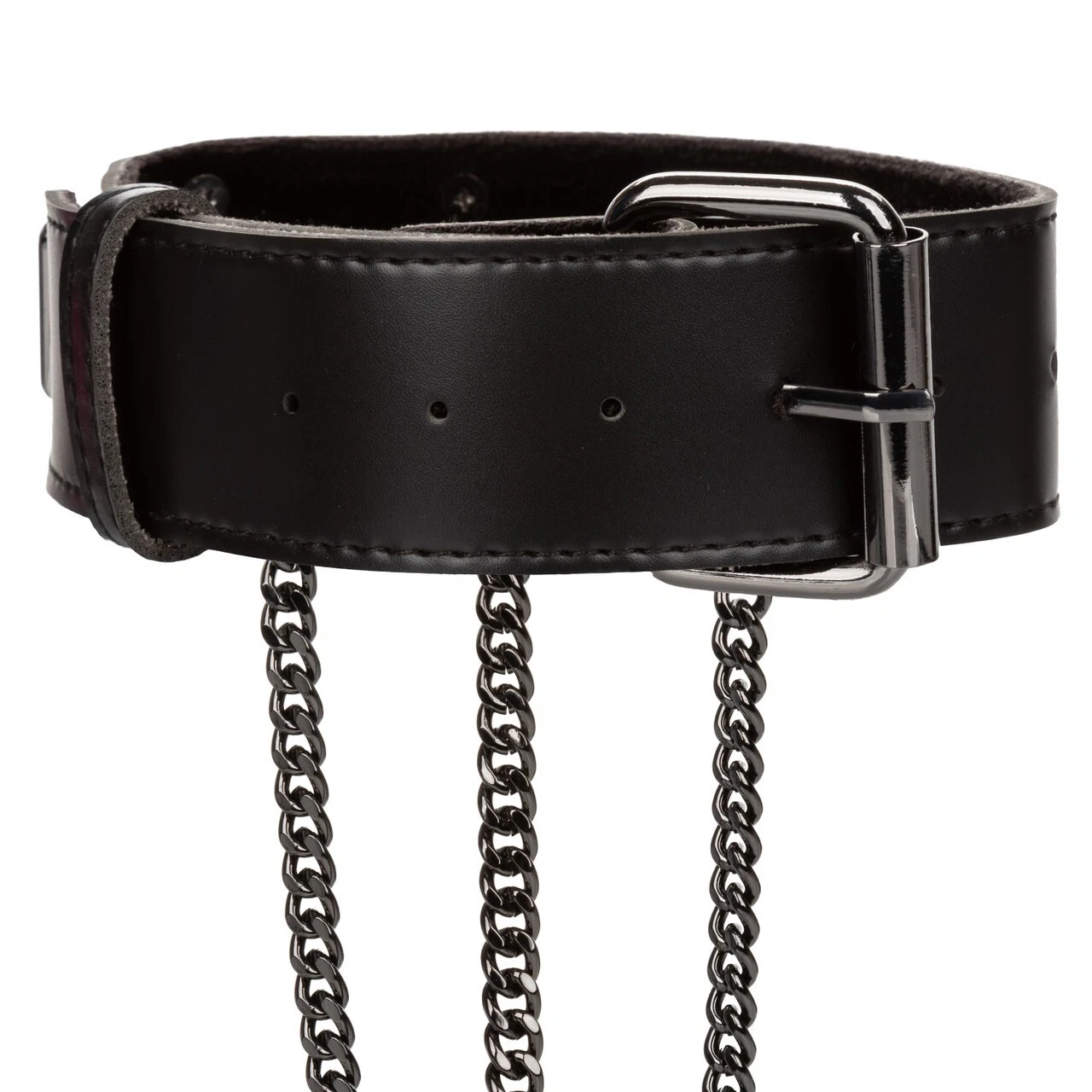 Harnasament cu Guler si Lant CalExotics - harnasament BDSM