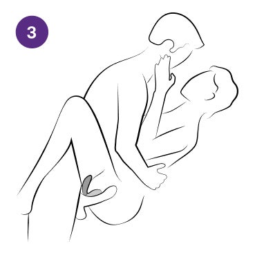 Pasul 3 - purtare in timpul actului sexual