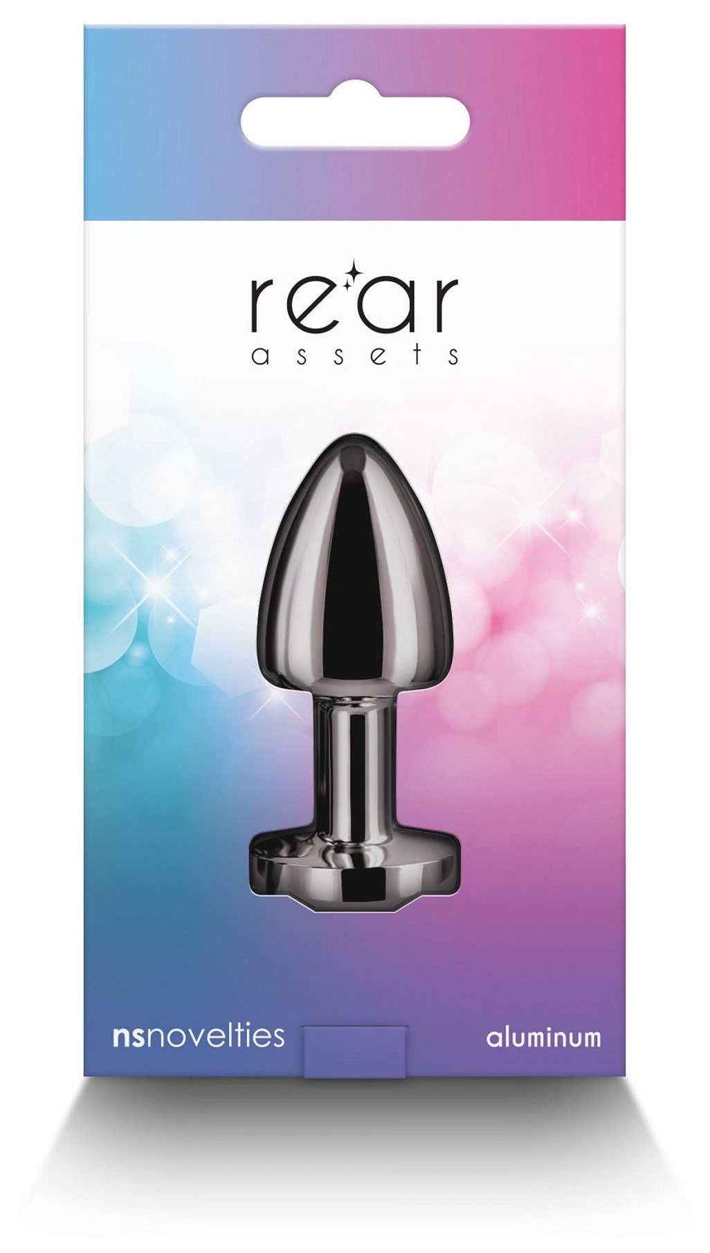 Cutia originala NS Novelties Rear Assets Petite, aluminiu