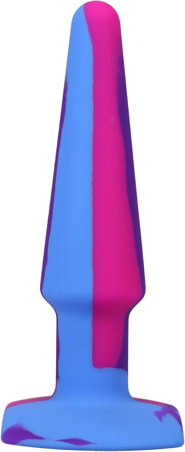 Plug anal Groovy Berry, varf conic pentru insertie graduala