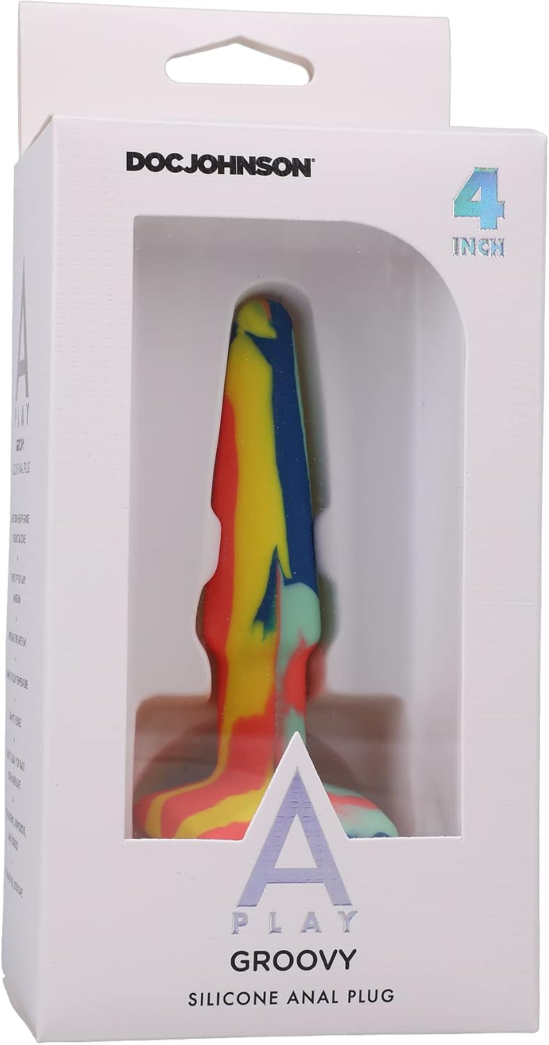 Plug anal Groovy, varf ingust pentru insertie usoara