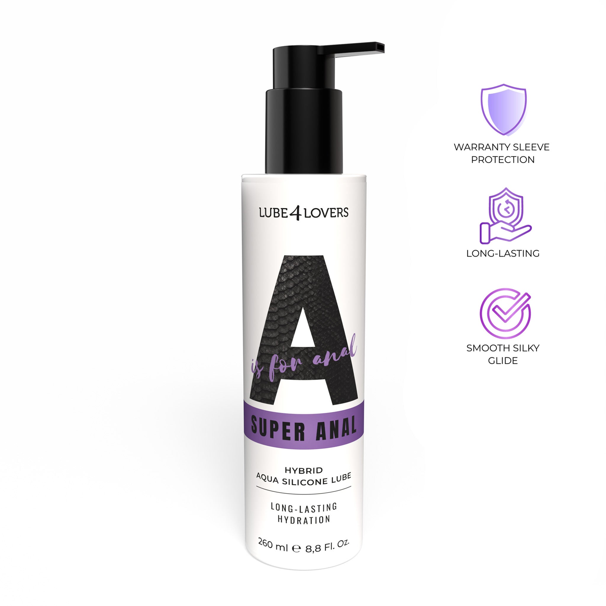 Lubrifiant Anal A is for Super Anal detaliu ambalaj