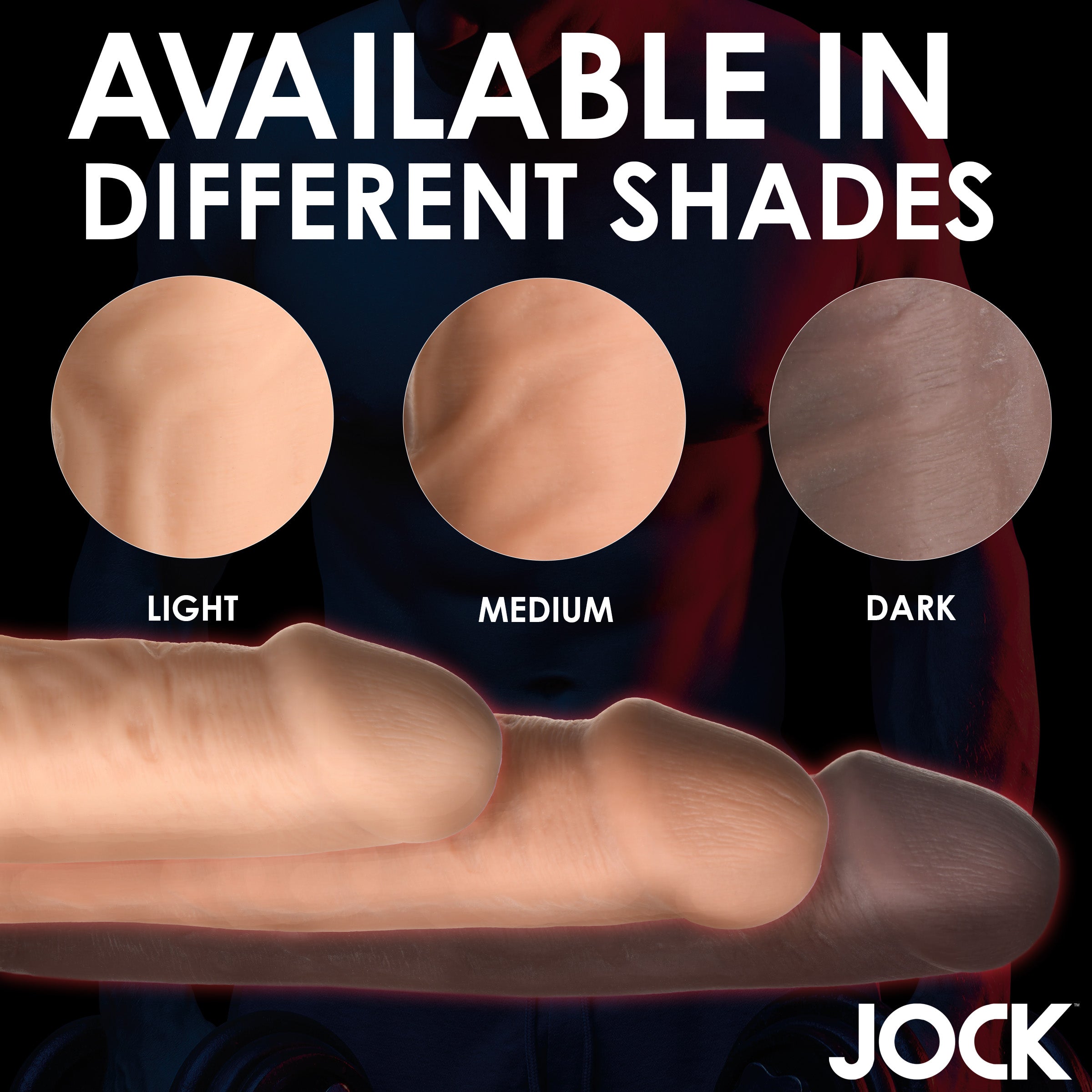 Manson Prelungitor Penis JOCK disponibil in nuante Light Medium Dark