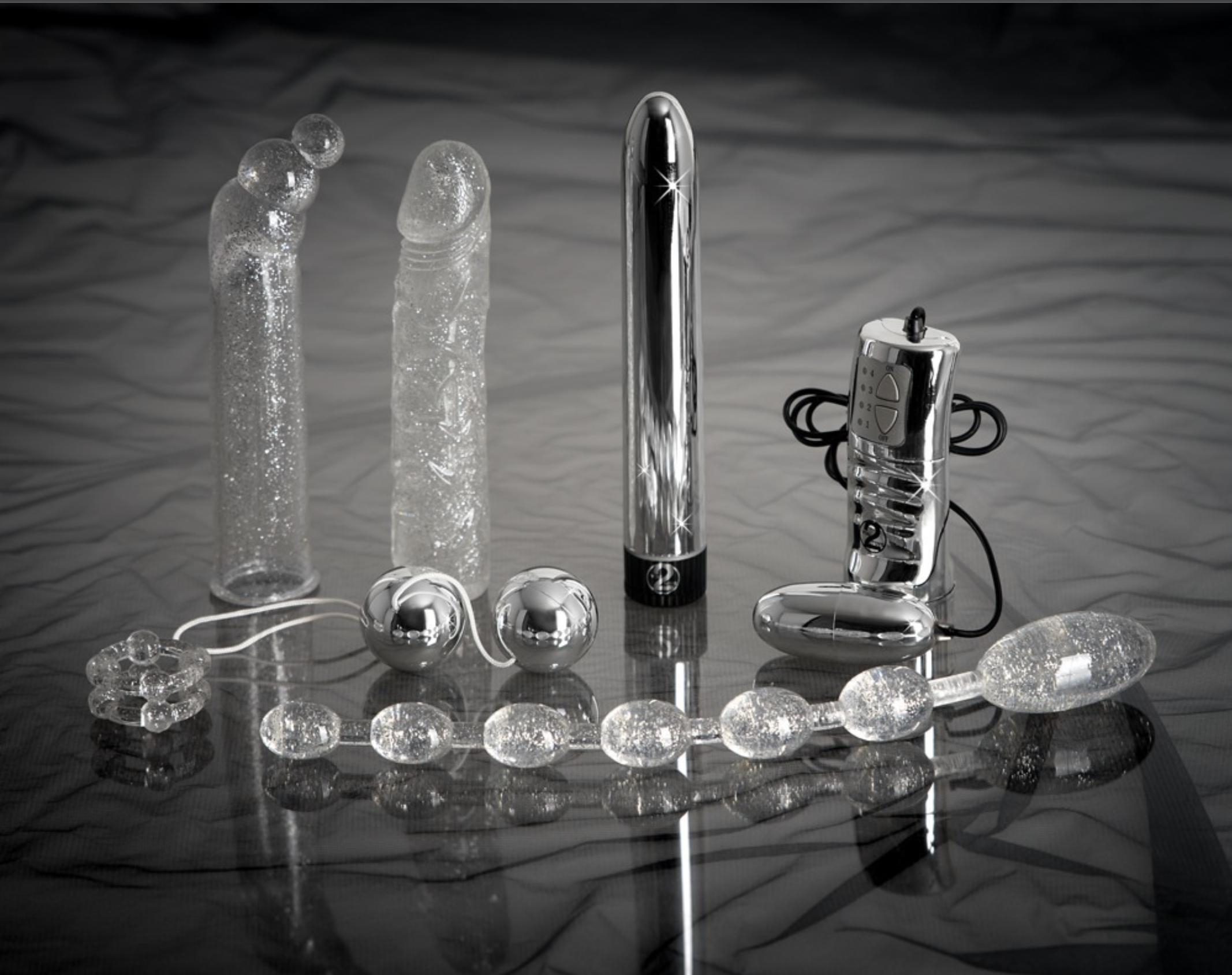Set Jucarii Sexuale Glamour You2Toys toate cele 7 piese