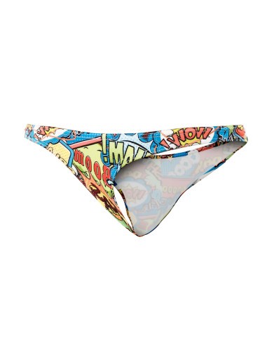 Tanga Barbateasca CUT4MEN Provocative Cartoon, vedere spate
