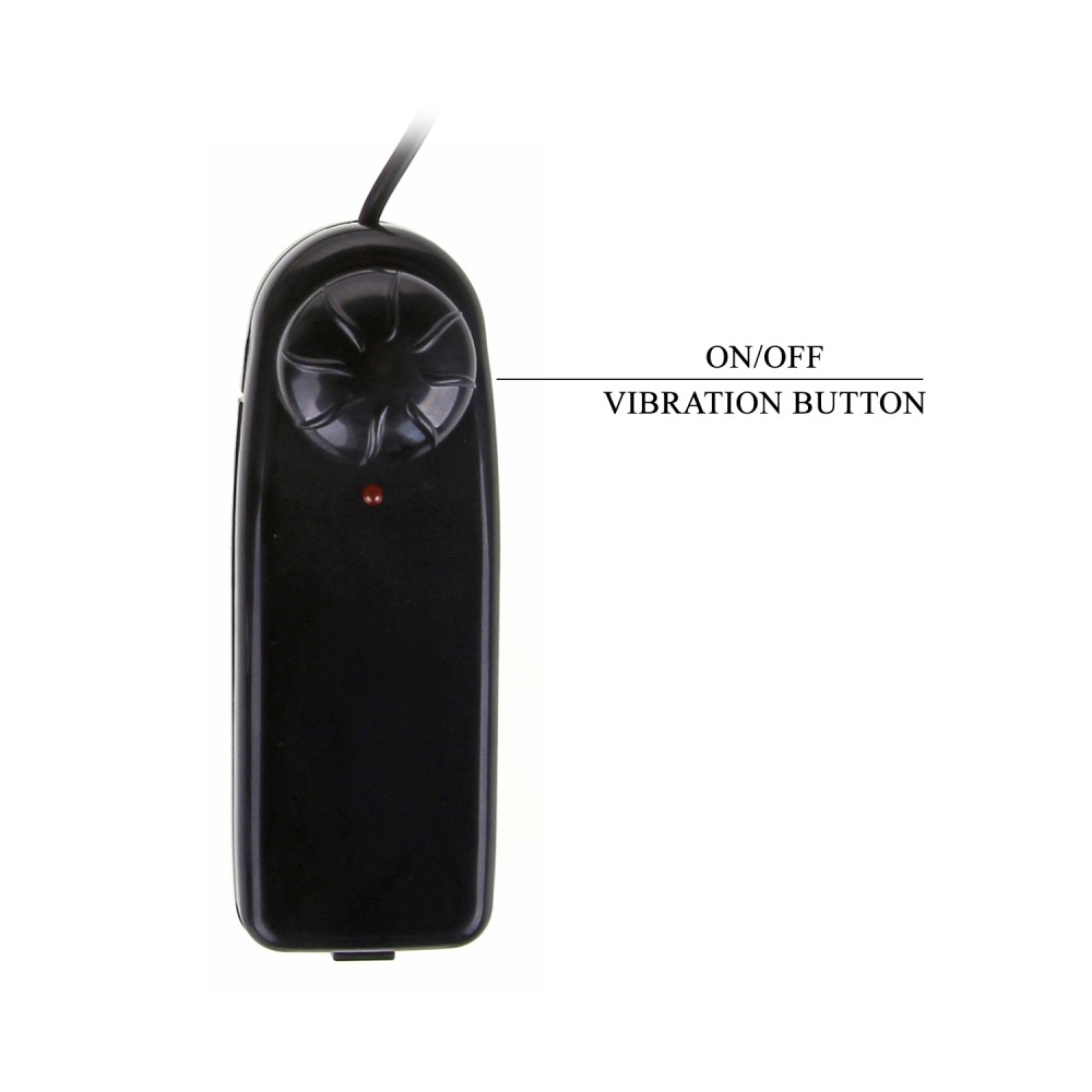 Telecomanda cu fir a setului Pretty Love Oher, cu buton unic de pornire si control al vibratiei