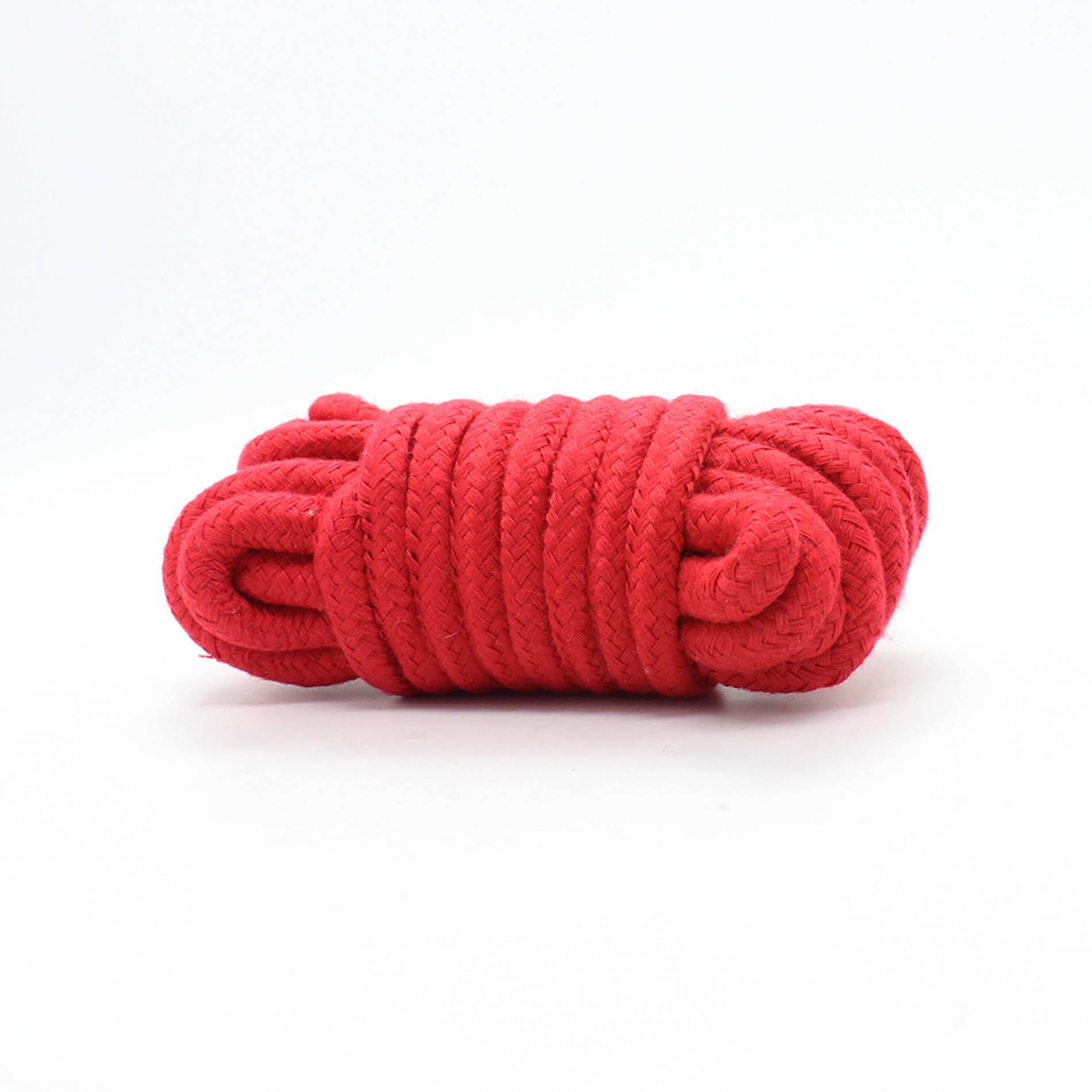 Franghie rosie impletita din bumbac, pentru bondage