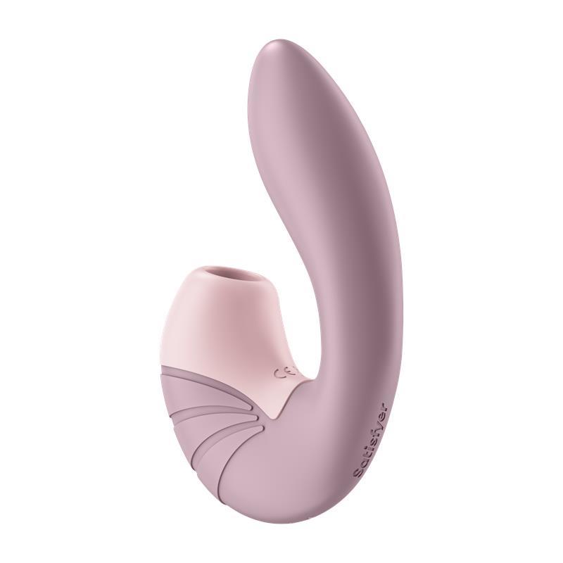 Detaliu al capului de stimulare cu unde de presiune al vibratorului Satisfyer Supernova, deschidere circulara pentru clitoris