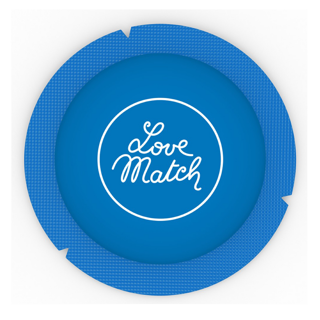 Prezervative King Size Love Match detaliu cutie