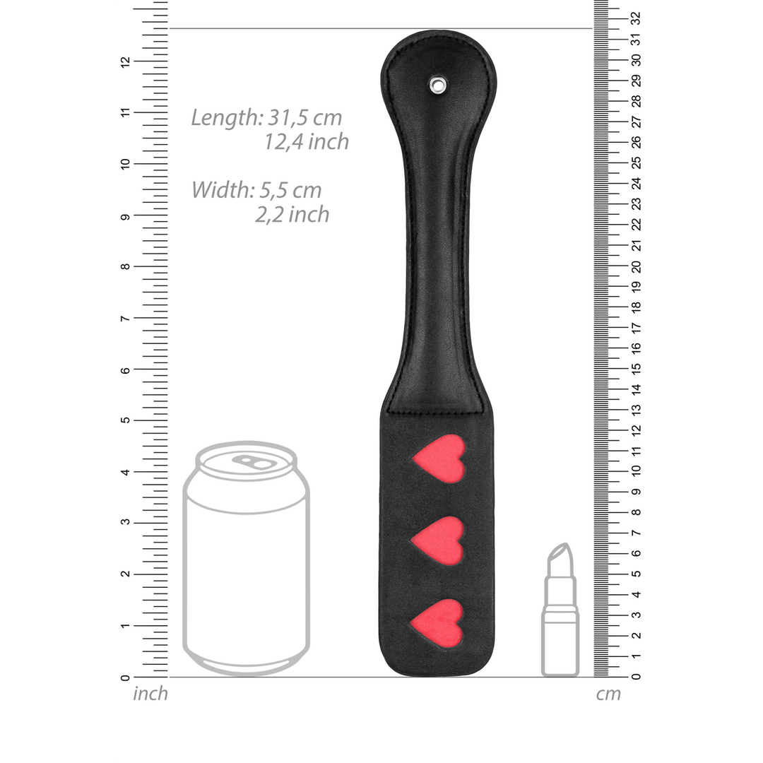 Paddle Hearts Ouch detaliu maner