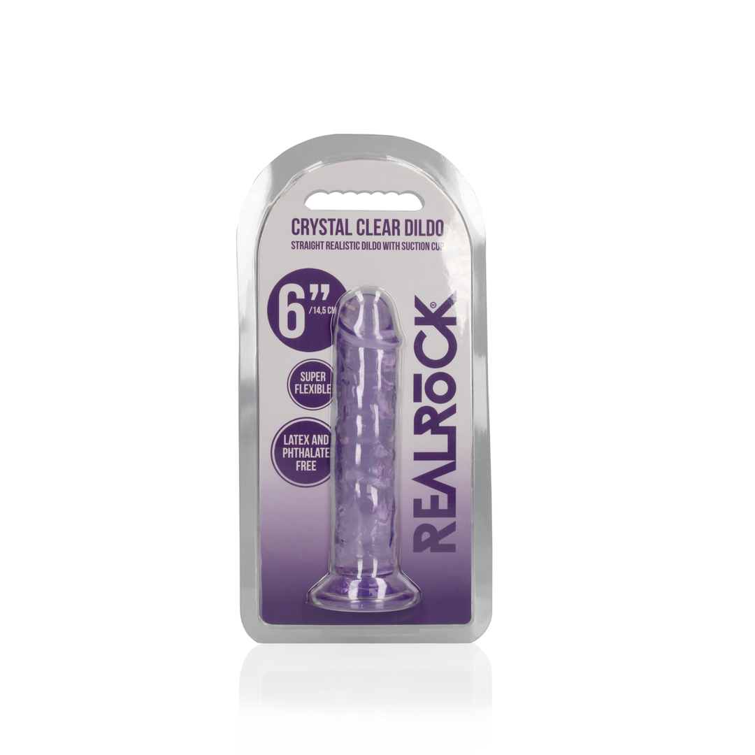 Dildo Straight Realistic REALROCK Mov detaliu forma