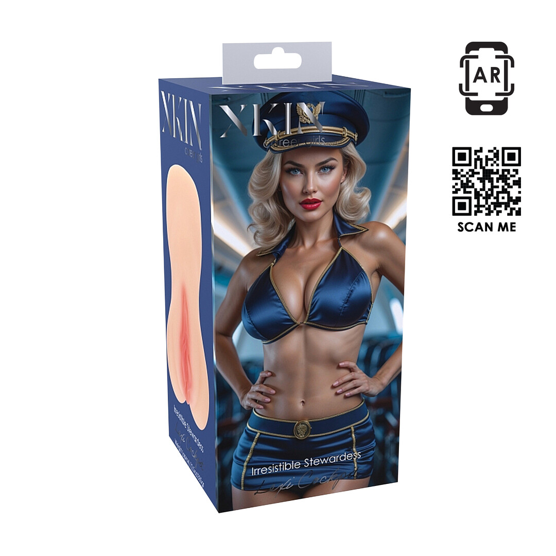 Masturbator Irresistible Stewardess Lexi Cockpit Career Girls Natural detaliu textura interioara