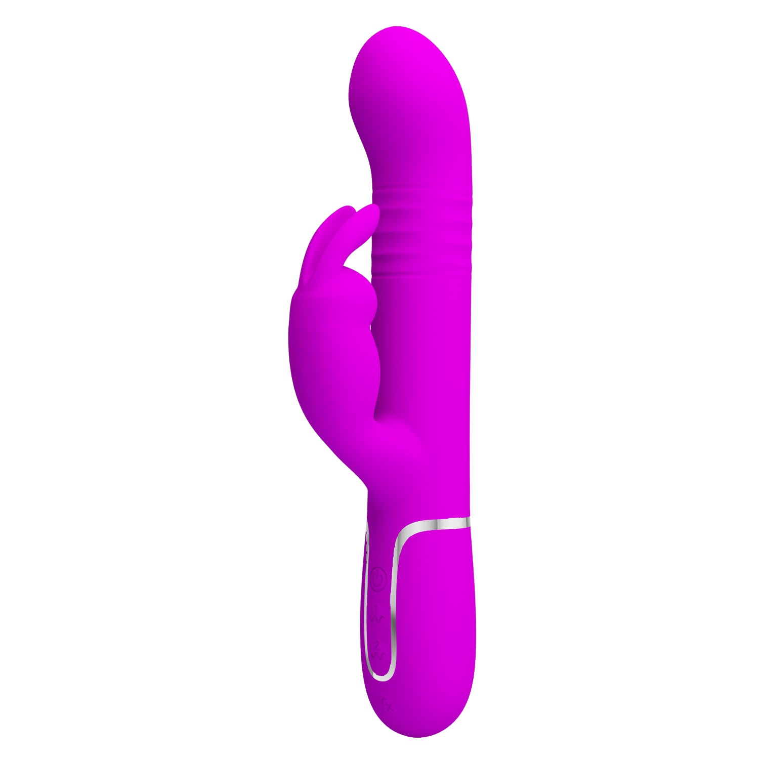 Vibrator Rabbit Coale Pretty Love Roz, profil lateral