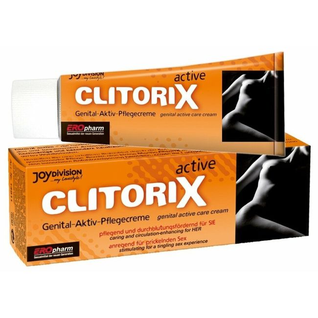 Crema Orgasm Femei JoyDivision ClitoriX Active 40ml, cutie si tub, vedere principala