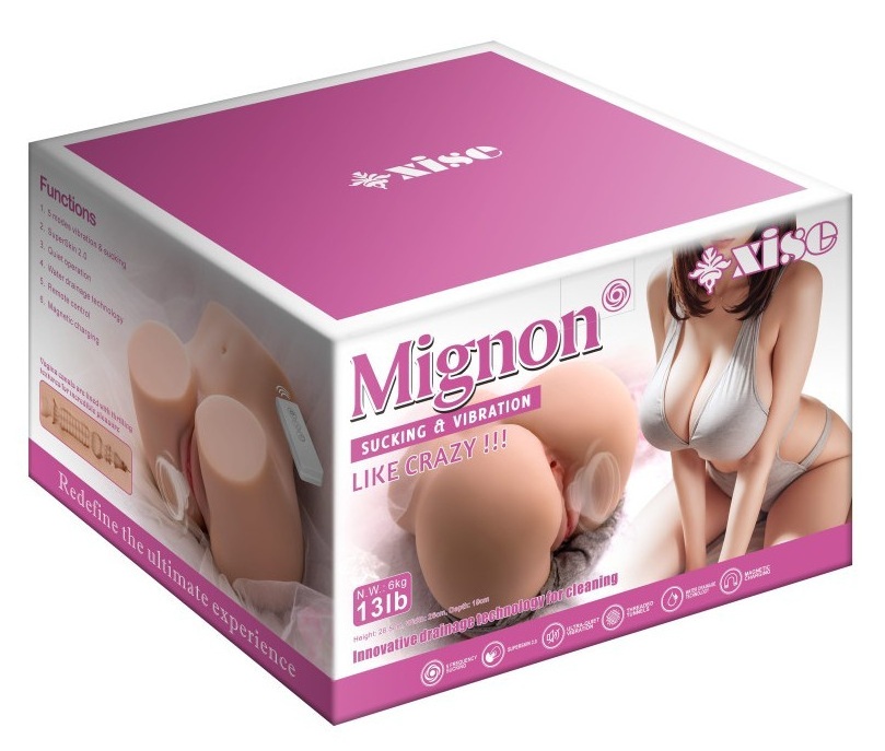 Masturbator Mistress Mignon TPR Natural, cutie ambalaj cu specificatii