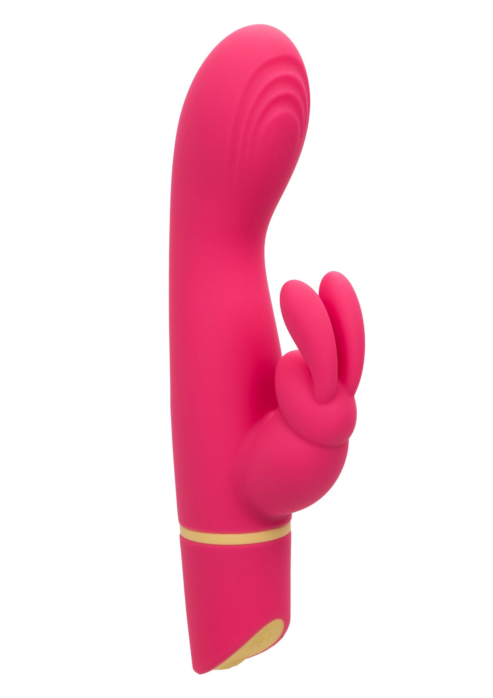 Vibrator rabbit cu doua motoare Love Bunny CalExotics roz, vedere de ansamblu