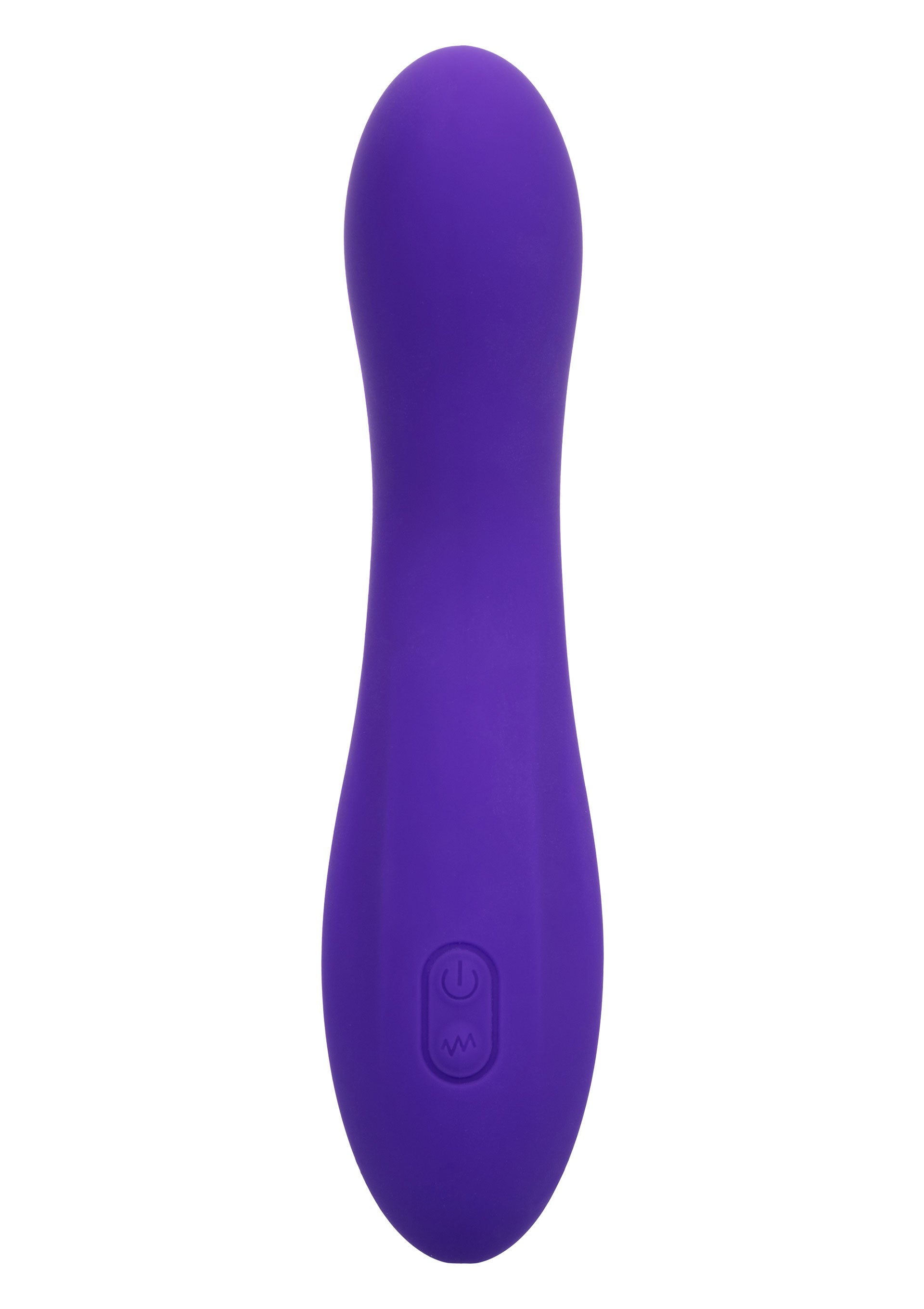 Vibrator flexibil Bend and Hold Rumbler CalExotics mov, detaliu panou control