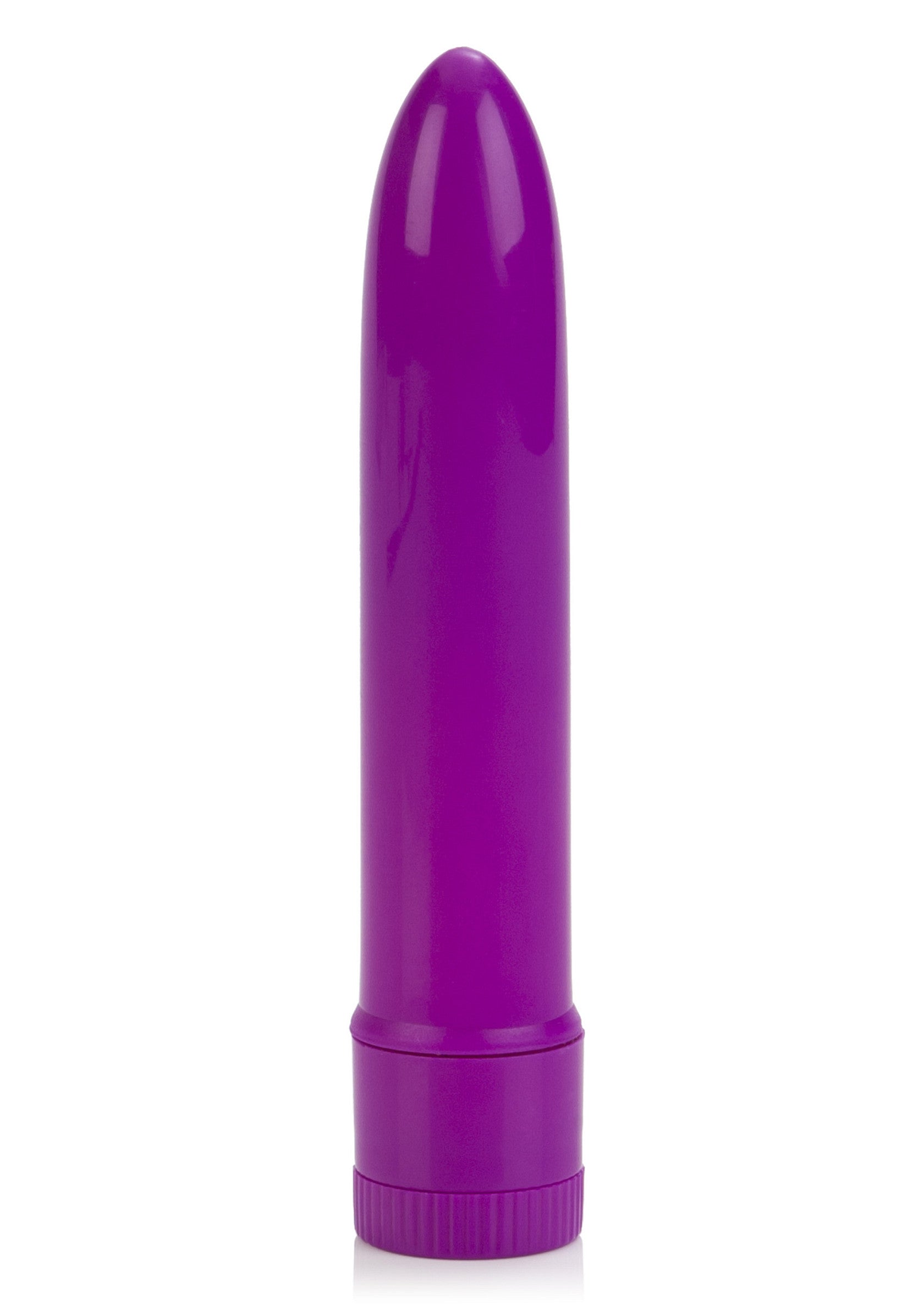 Vibrator clasic neon CalExotics mov, vedere completa