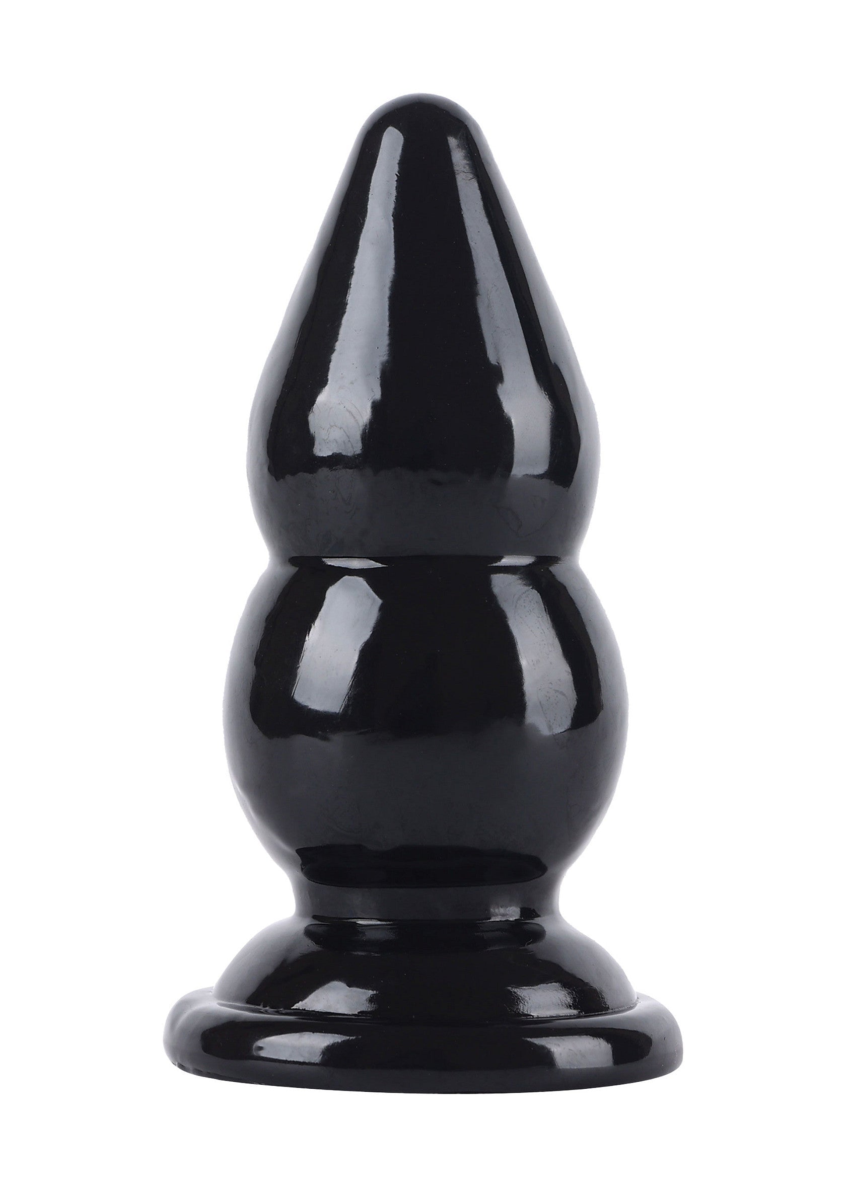 Dop anal dublu bulb Extreme Hidden Desire negru, vedere completa din fata