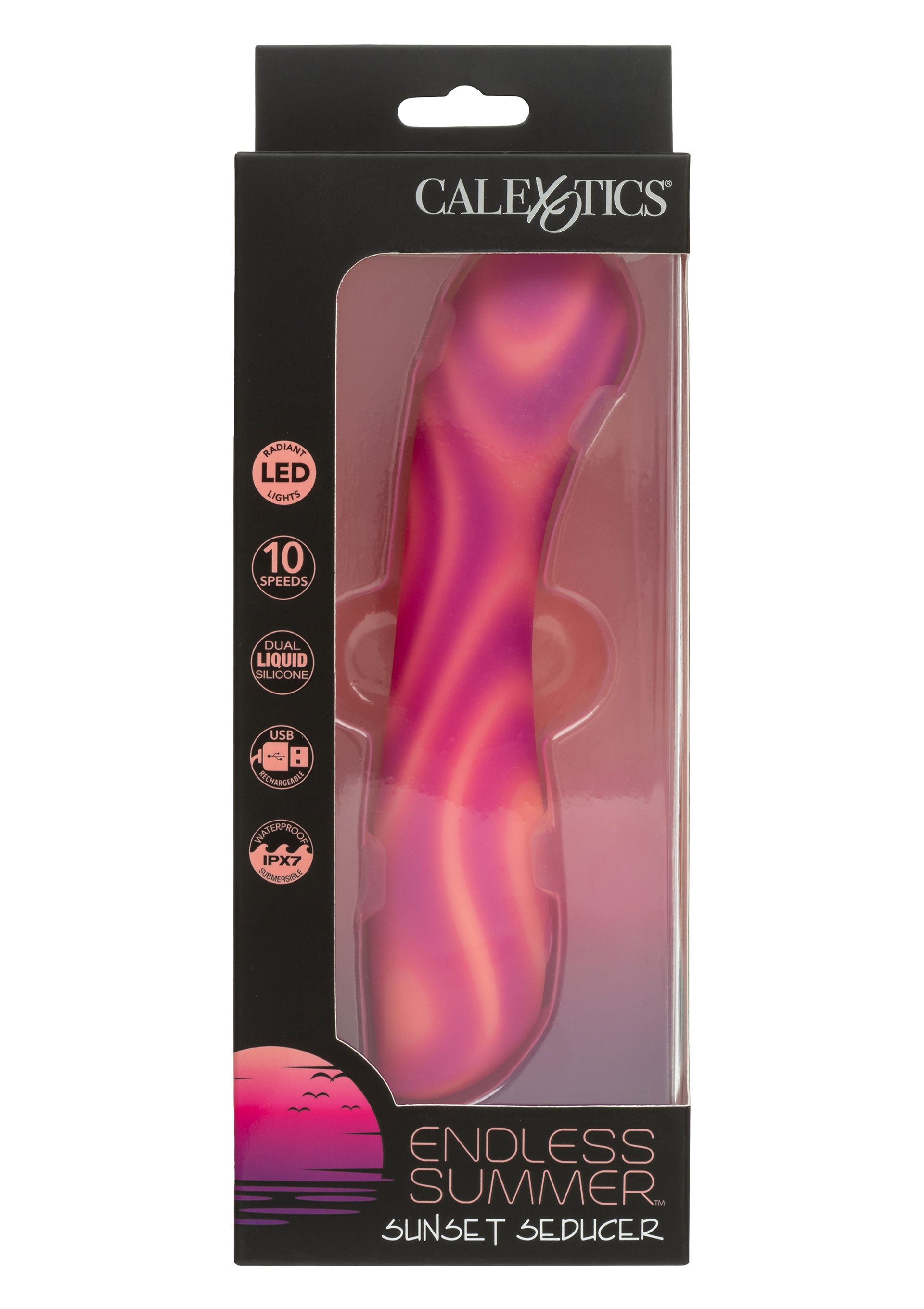 Vibrator Rabbit Sunset Seducer by CalExotics Endless Summer, violet, vedere 2