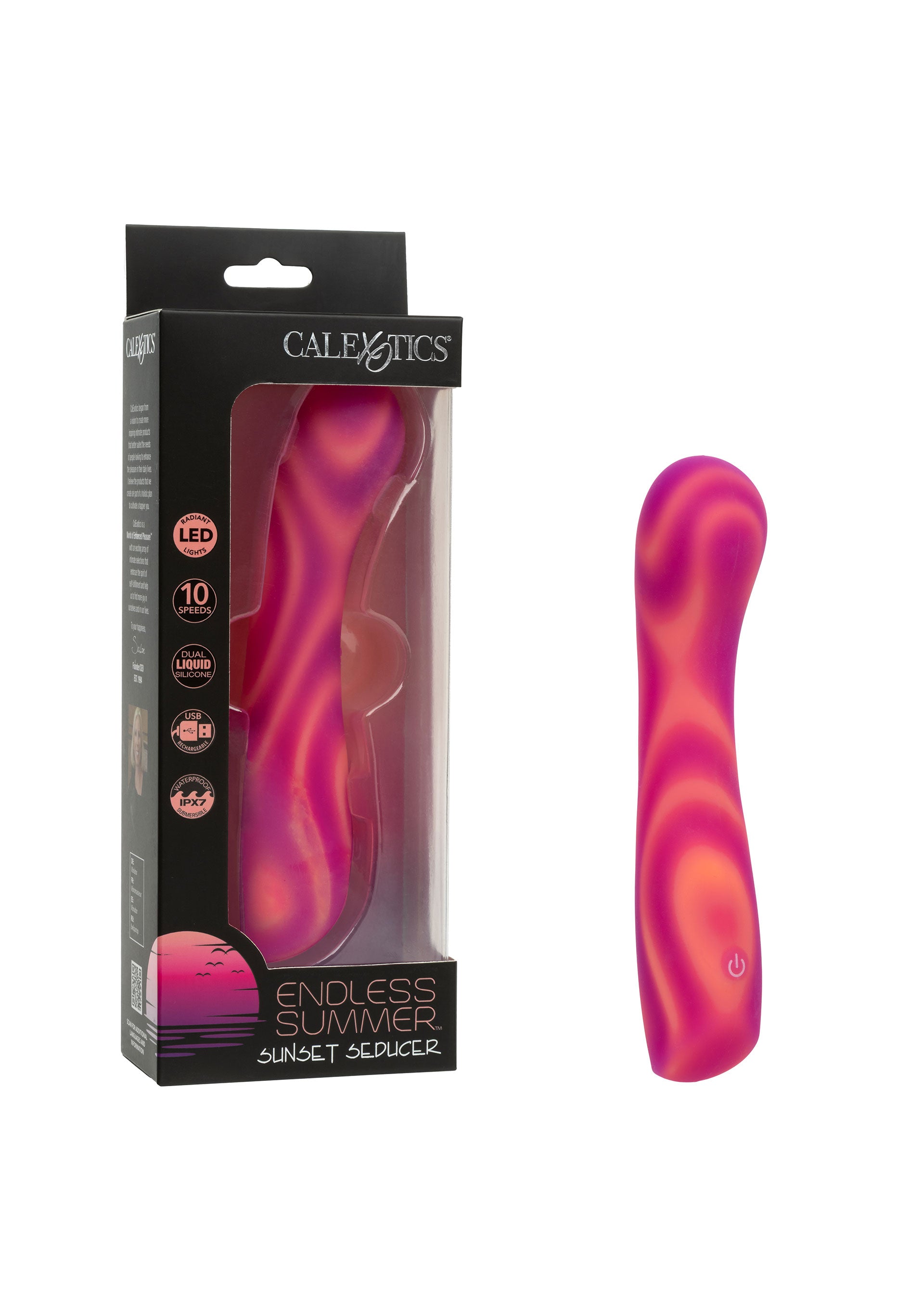 Vibrator Rabbit Sunset Seducer by CalExotics Endless Summer, violet, vedere 6