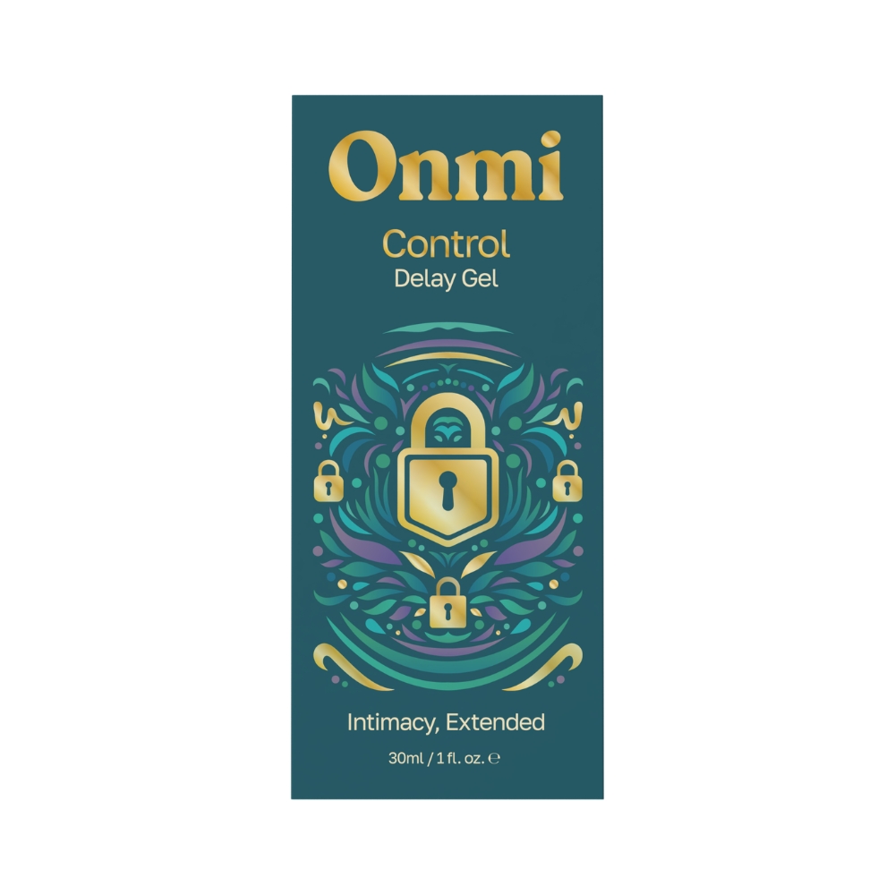 Gel intarziere ejaculare Onmi Control, 30 ml, detaliu eticheta