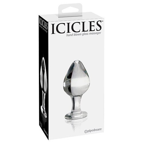 Icicles No 25 dop anal sticla transparent temperature play detaliu design stop
