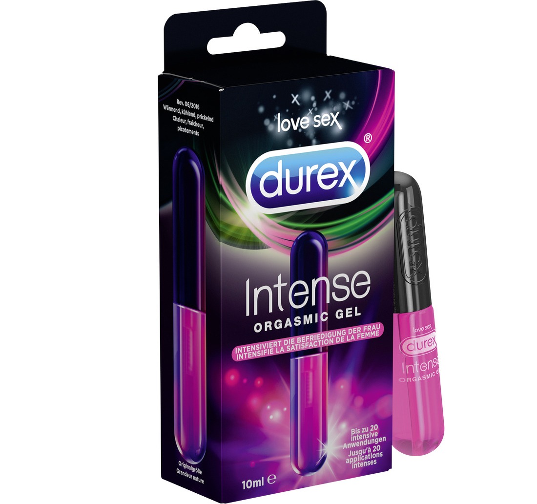 Durex Intense Orgasmic Gel - sticluta scoasa din cutie