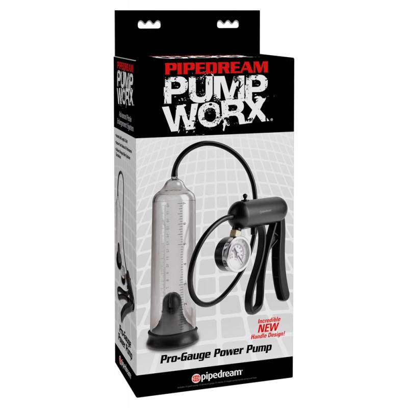 Pump Worx Pro-Gauge maner EZ-grip valva quick-release manson silicon etanseitate