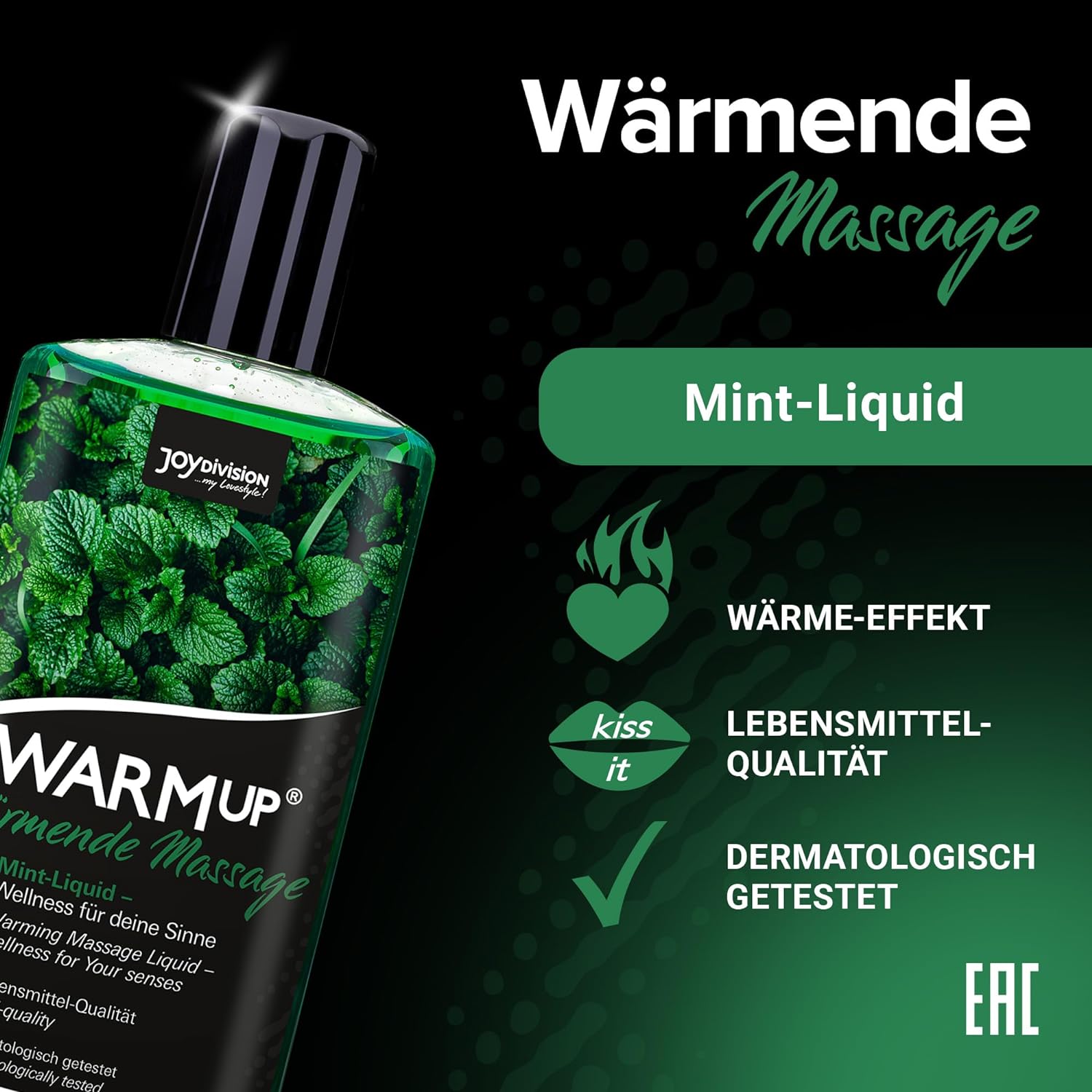WARMup Mint efect incalzire racorire menta