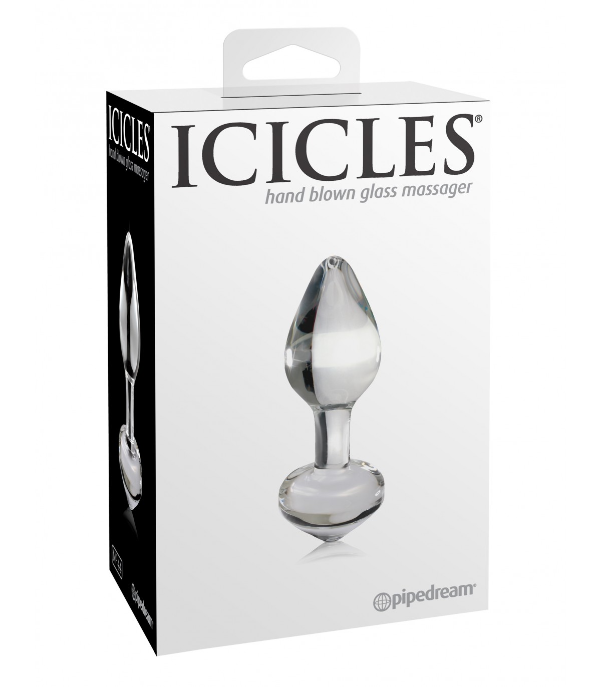 Icicles No 44 dop anal sticla transparent temperature play detaliu design