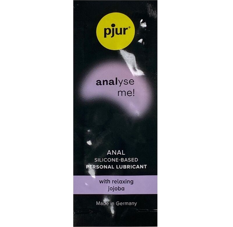Pjur Analyse Me 1,5ml monodoza lubrifiant silicon ulei jojoba anal relaxant