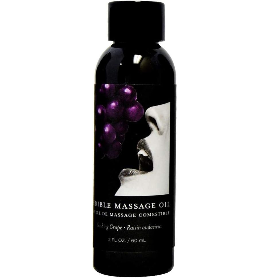 Ulei masaj comestibil Earthly Body Struguri 60ml flacon hemp seed oil formula naturala vegan