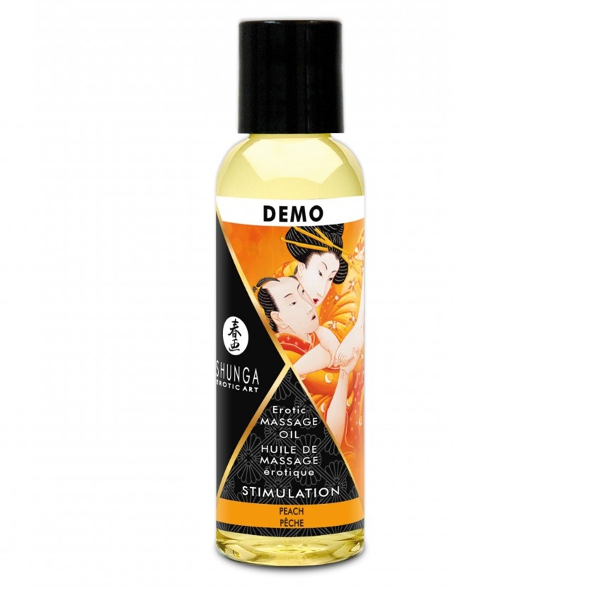 Ulei de Masaj Shunga Stimulation Piersica 60ml, sticla demo