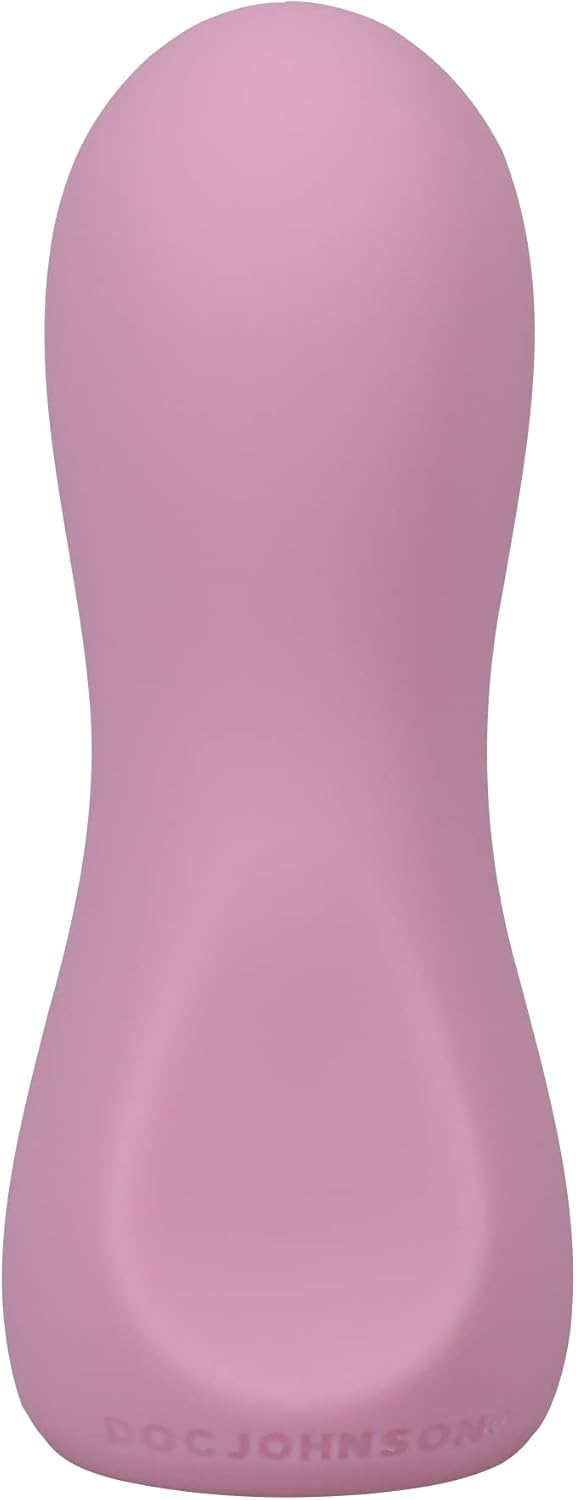 Mini vibrator Doc Johnson Ritual, forma bullet compacta, profil complet