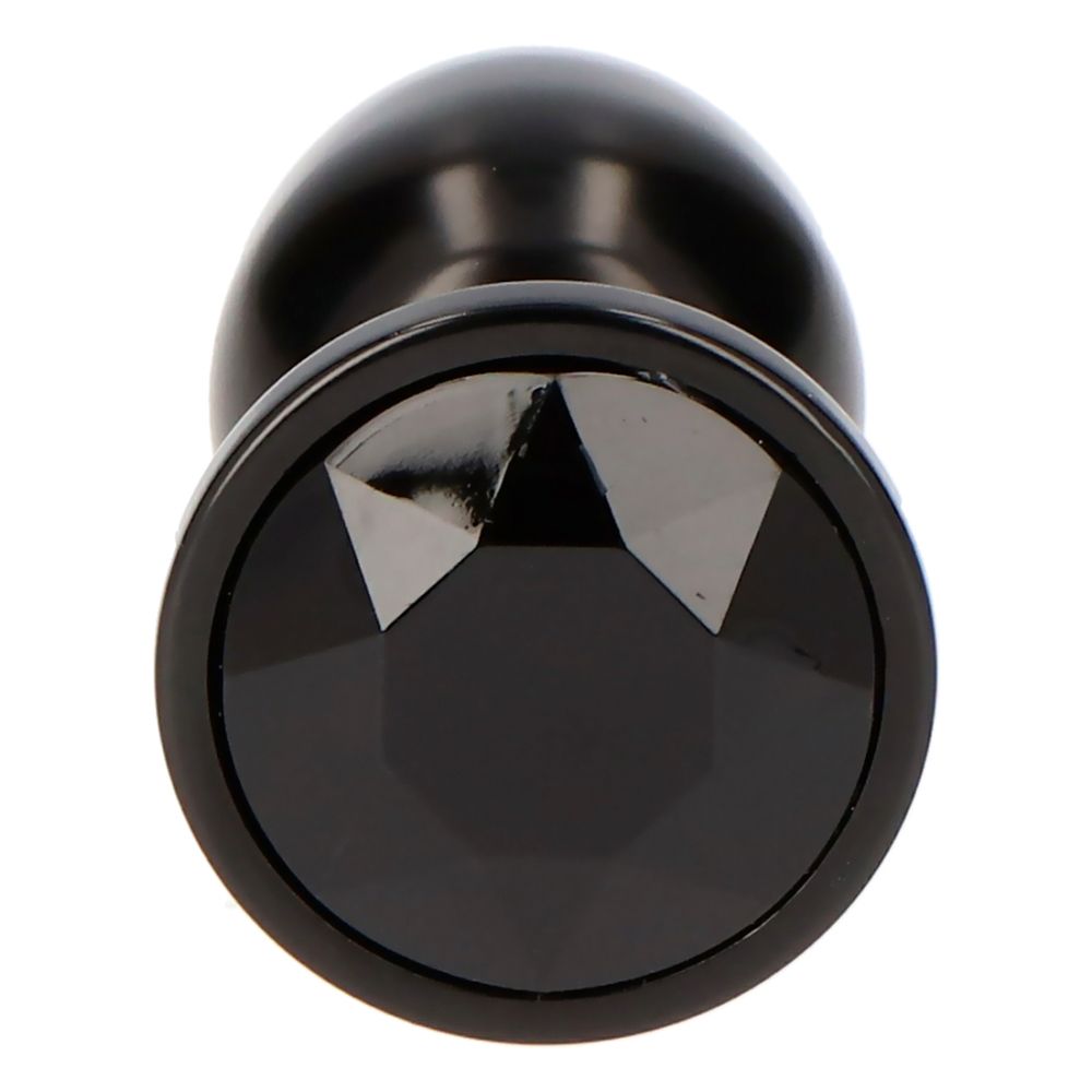 Plug anal bijuterie Secret Pleasure Toyz4Lovers - baza cristal rosu vizibila in exterior