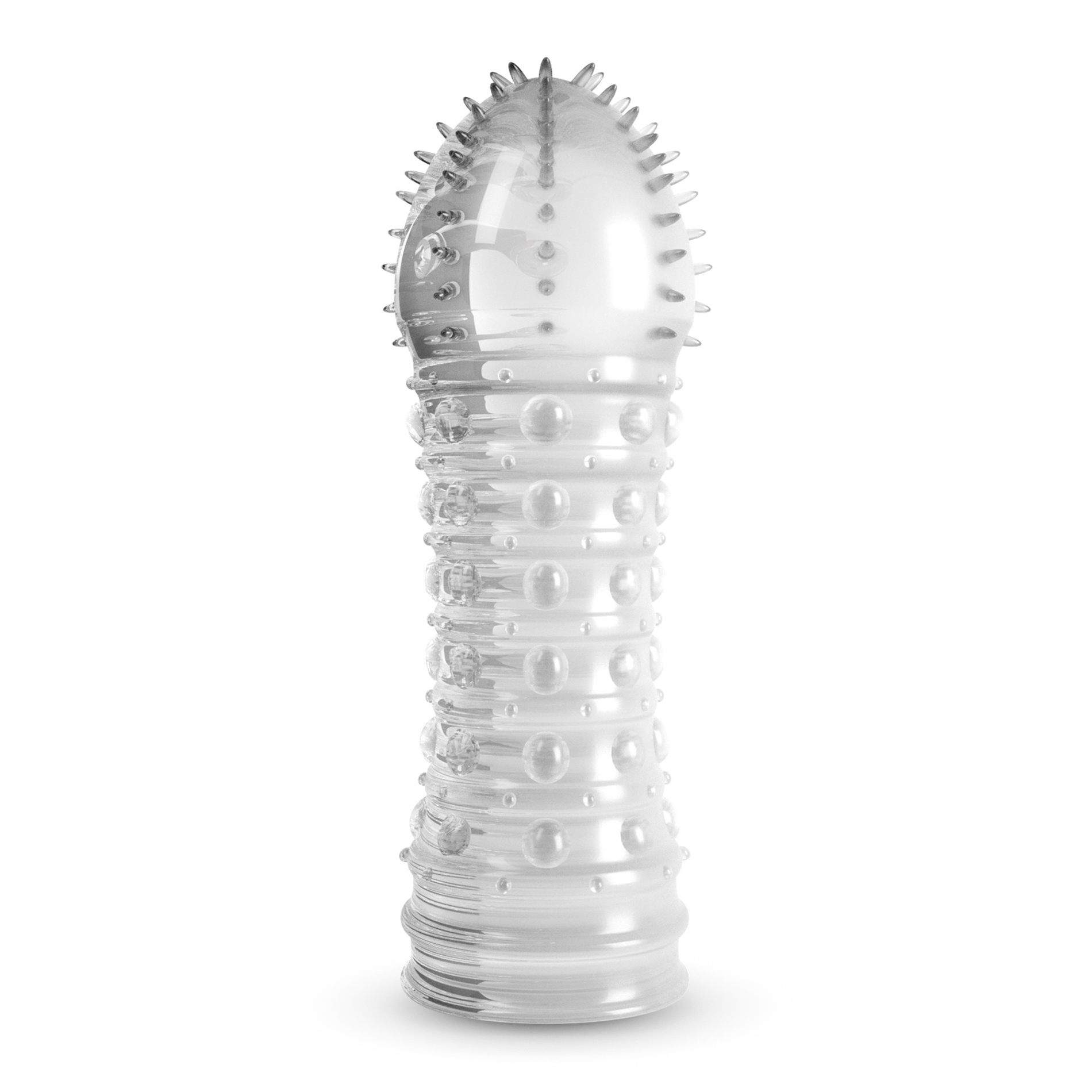Varful mansonului Crushious Dotted Sleeve, cu tepi in relief pentru stimulare