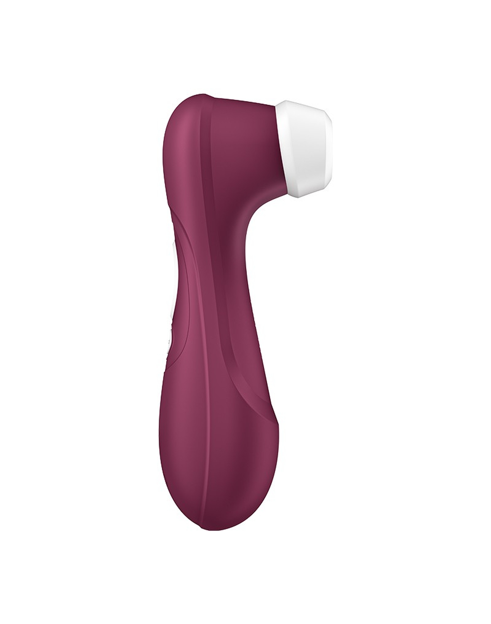 Stimulator clitoridian Satisfyer Pro 2 Gen 3 in nuanta wine red, cu capacul Liquid Air montat