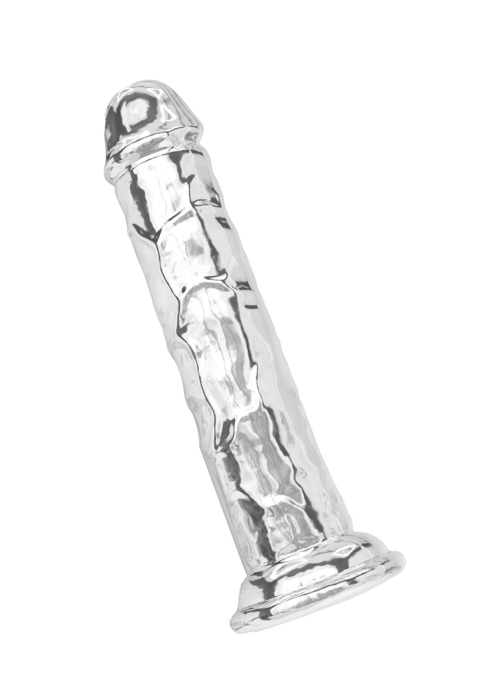 ToyJoy Clear Dong - ventuza baza TPE transparent