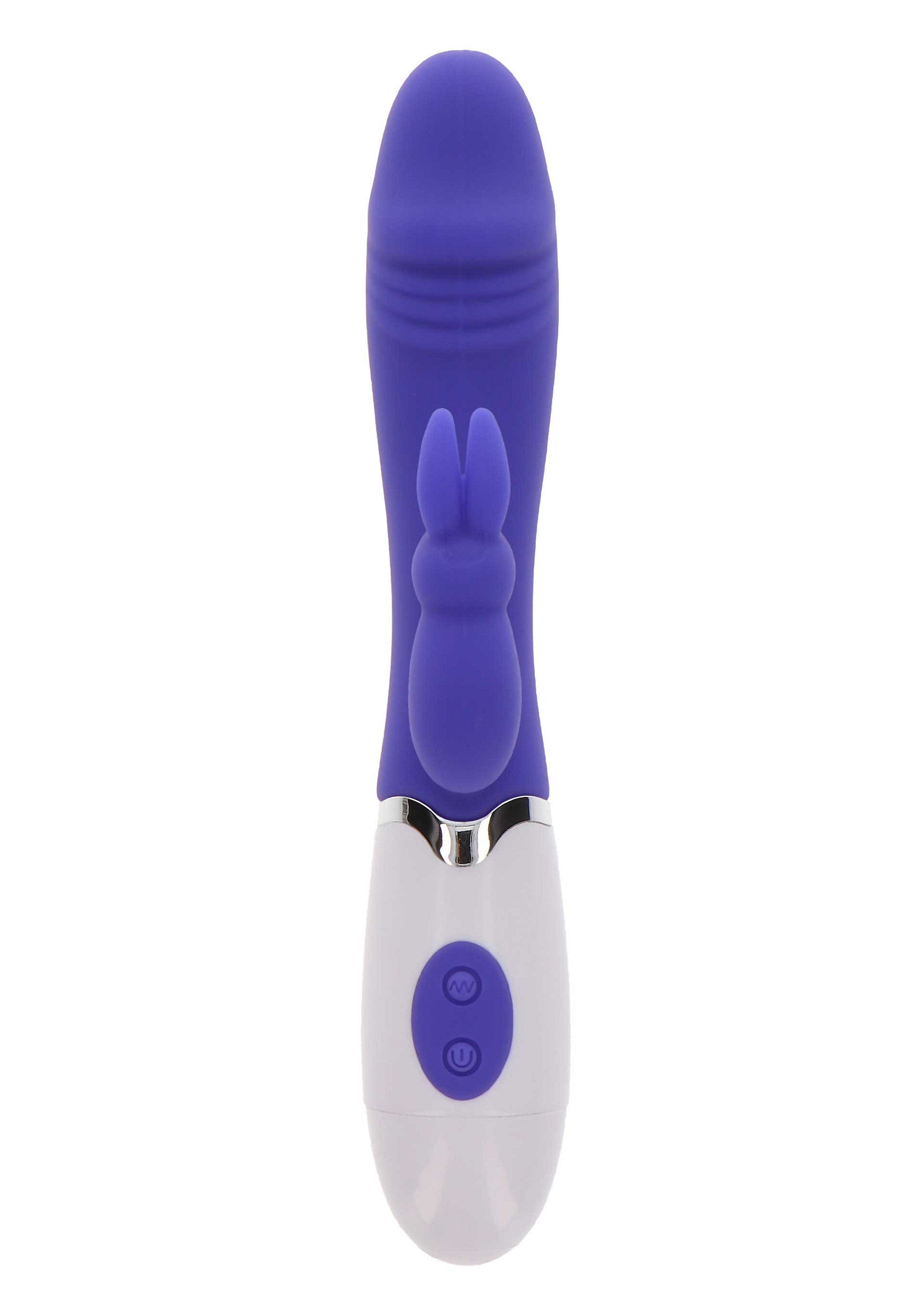 Vibrator rabbit ToyJoy Funky Mov - vedere laterala 19cm