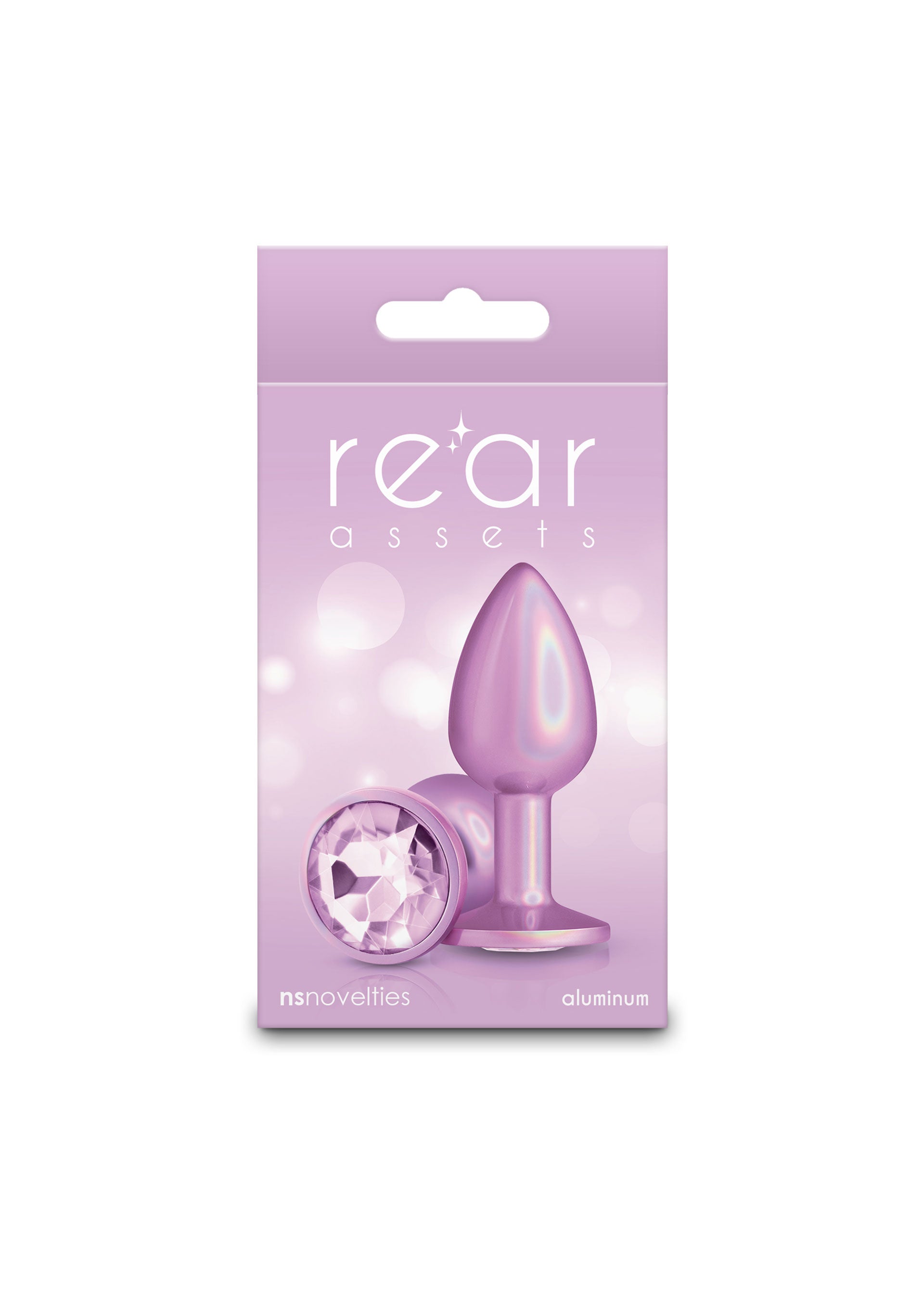 NS Novelties Iridescent Pink Small dimensiune mica anal plug silicon