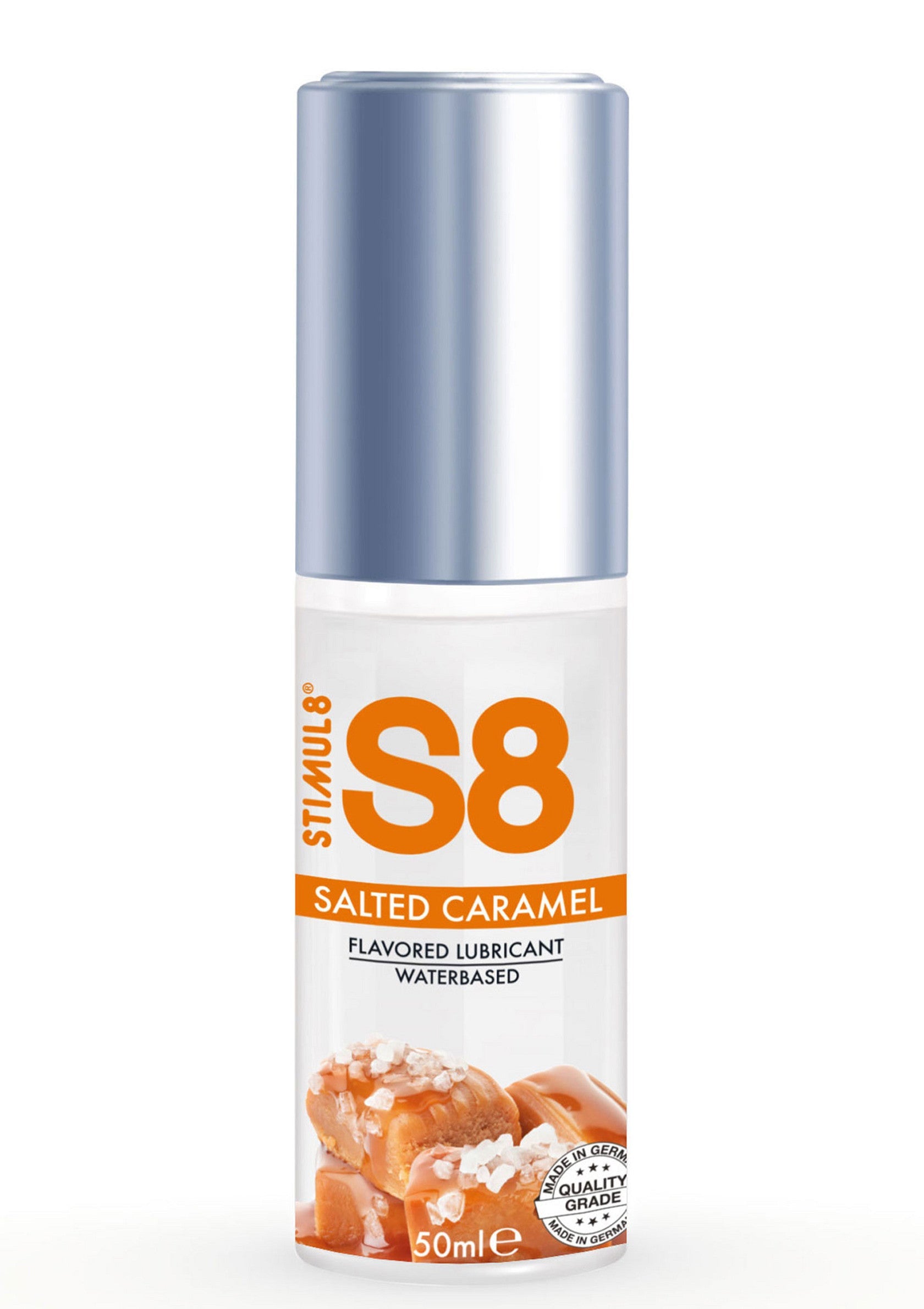 Lubrifiant S8 Caramel Sarat, flacon 50ml, pe baza de apa
