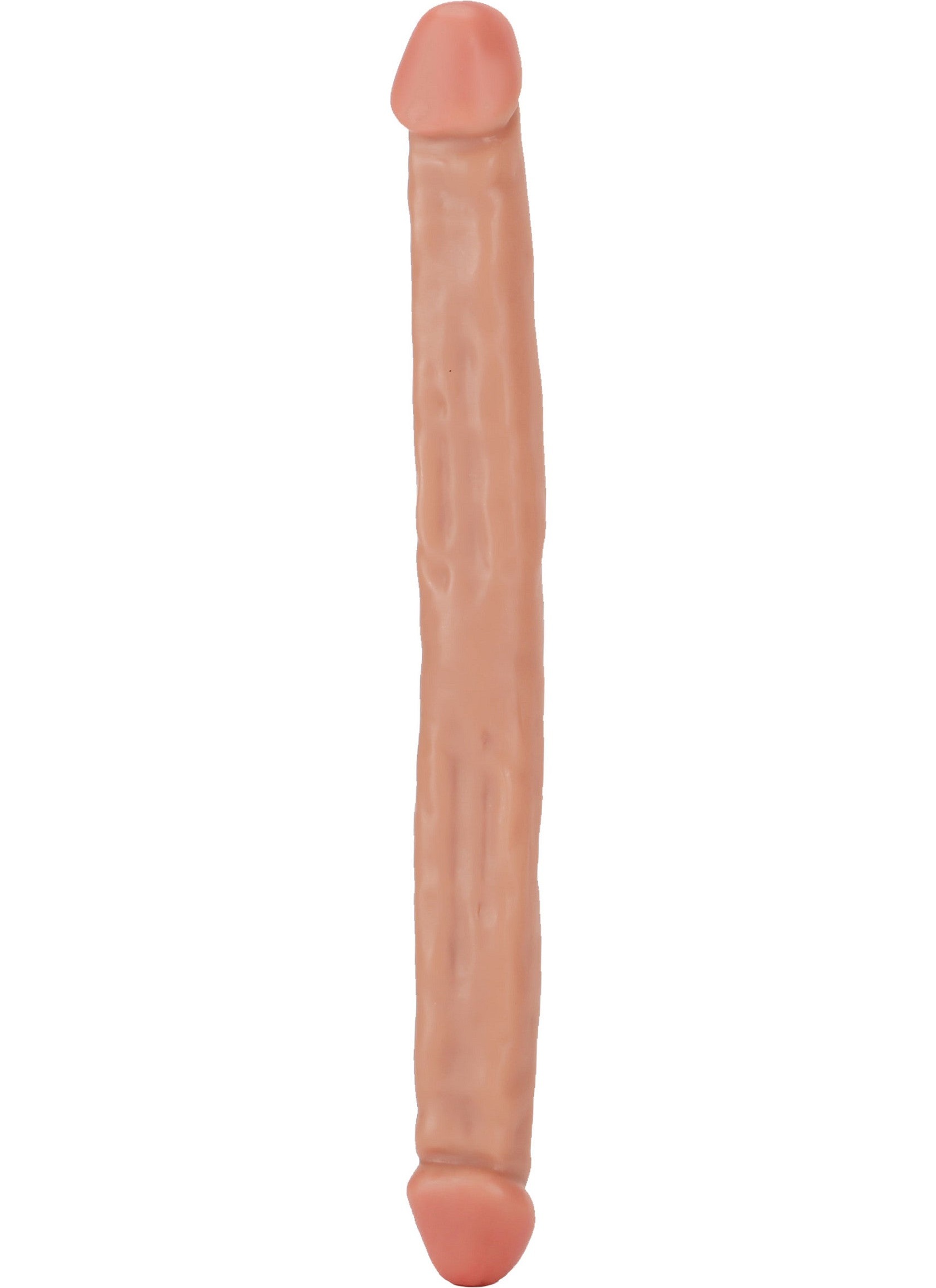 Dildo Dublu ToyJoy Get Real 45 cm Skin - vedere frontala