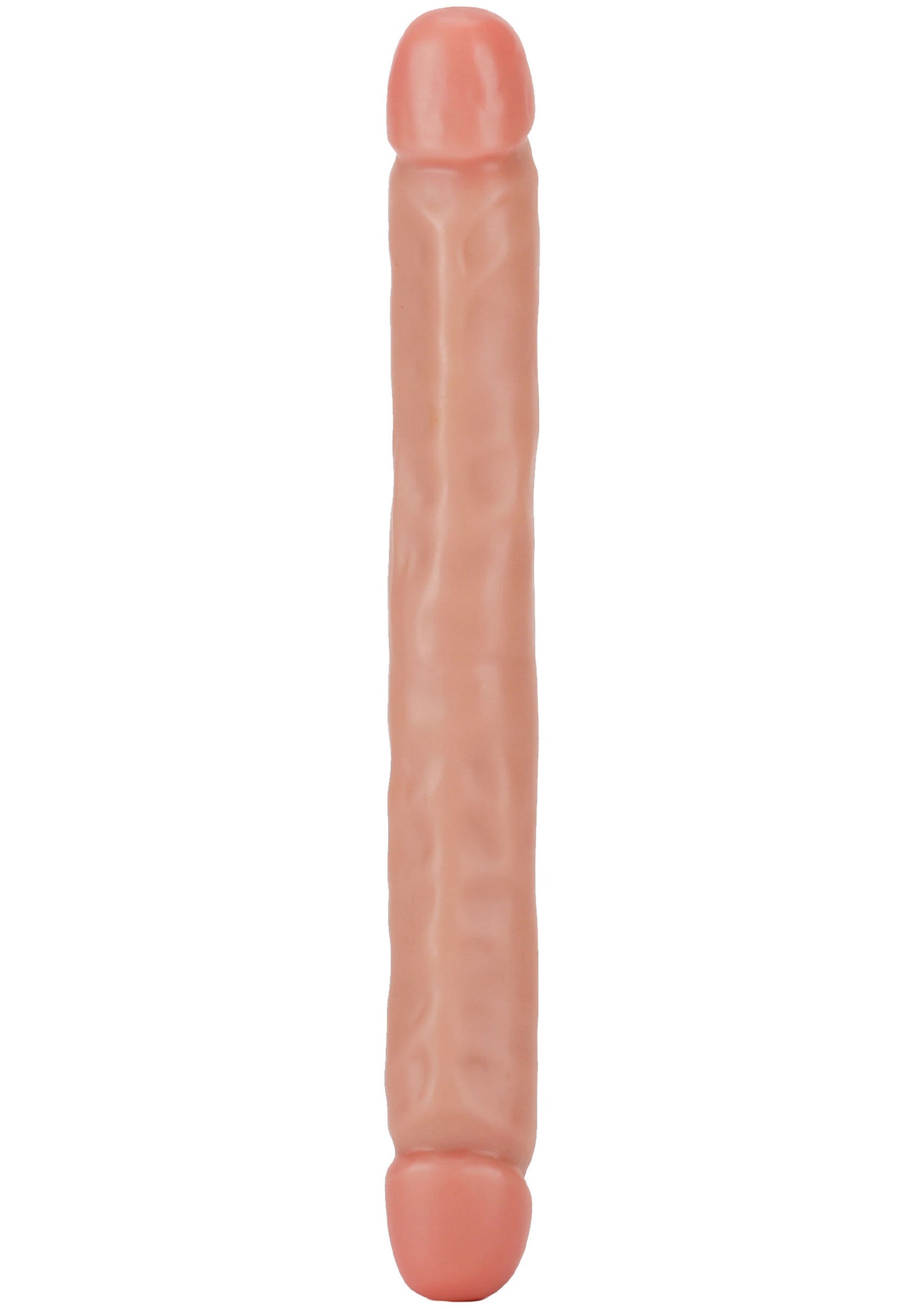 Double Dong ToyJoy Get Real Natural 32 cm vedere frontala ambele capete realiste