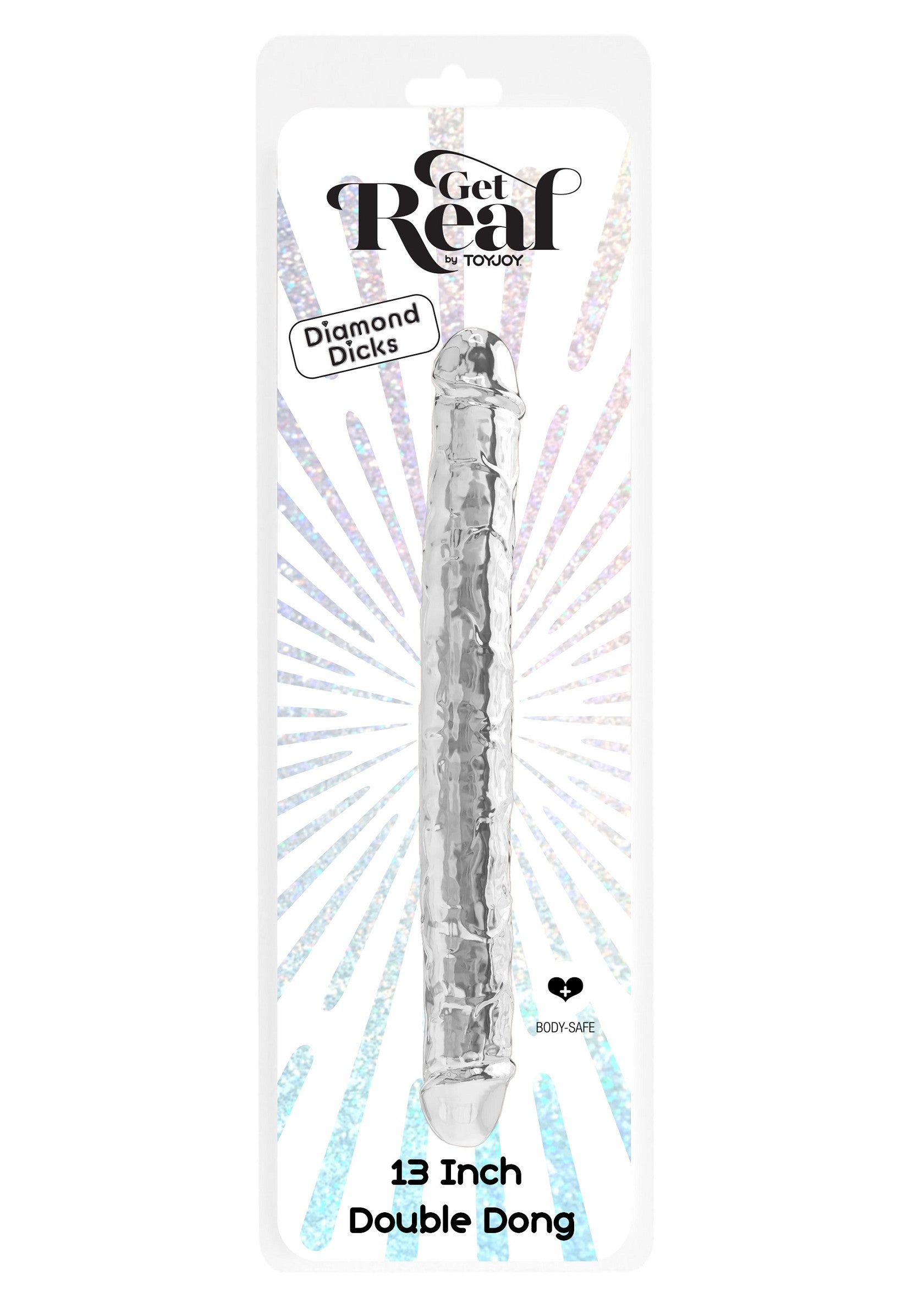 ToyJoy Double Dong Transparent - doua capete