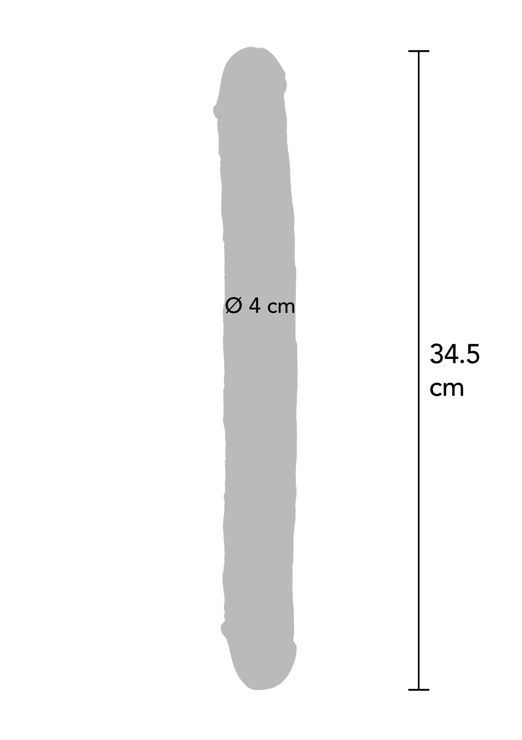 ToyJoy Double Dong Transparent - lungime 34.5 cm