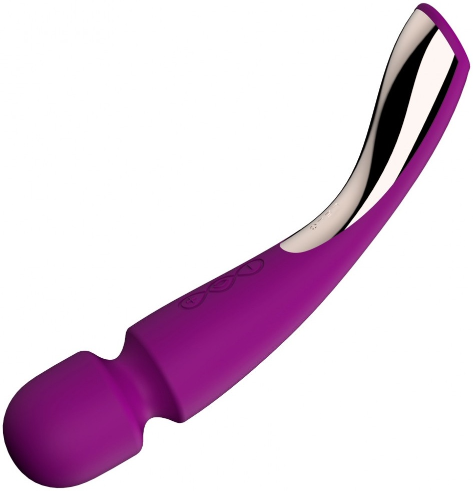 LELO Smart Wand 2 Medium detaliu cap vibrator masaj