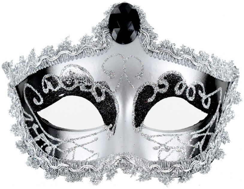MASKARADE silver mask