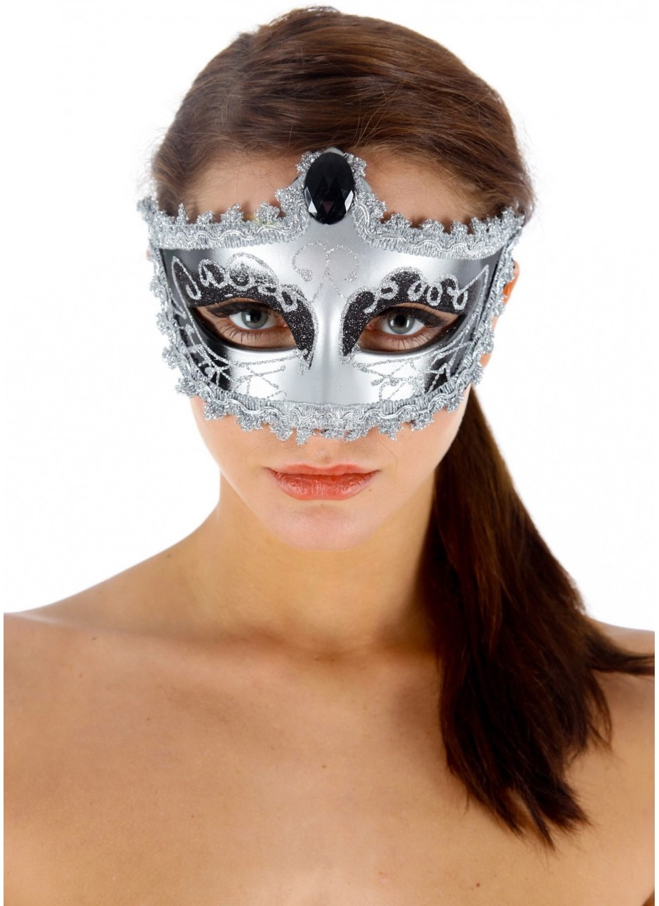 MASKARADE silver mask - photo 3
